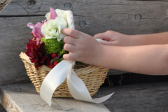 Flower Girl at Melissa's Wedding 3